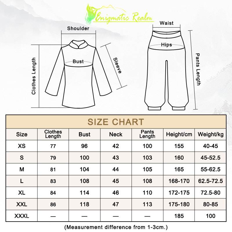 Buddha Stones Auspicious Clouds Embroidery Meditation Prayer Spiritual Zen Tai Chi Qigong Practice Unisex Clothing Set Clothes BS 1