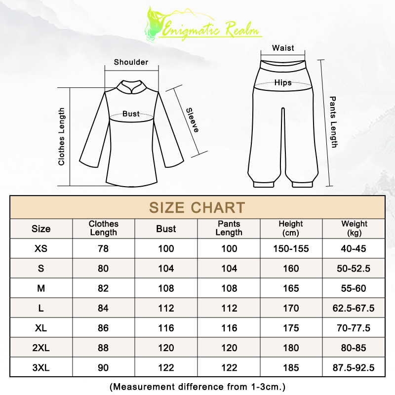 Buddha Stones Auspicious Clouds Gradient Meditation Prayer Spiritual Zen Tai Chi Qigong Practice Women's Clothing Set Clothes BS 1